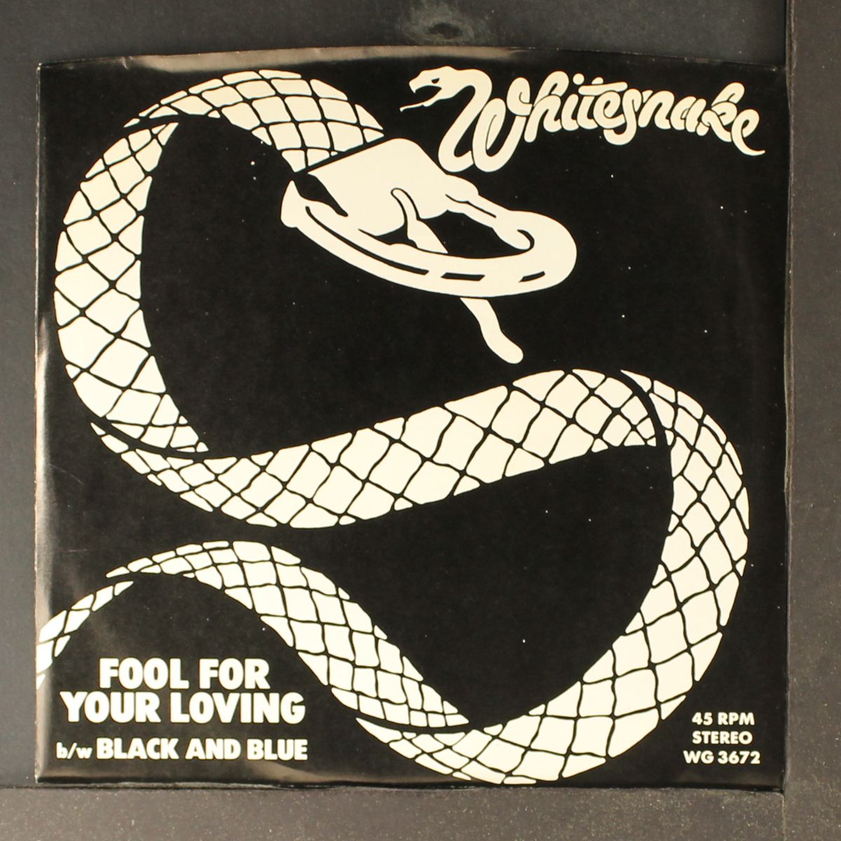 fool for your loving / black and blue by WHITESNAKE