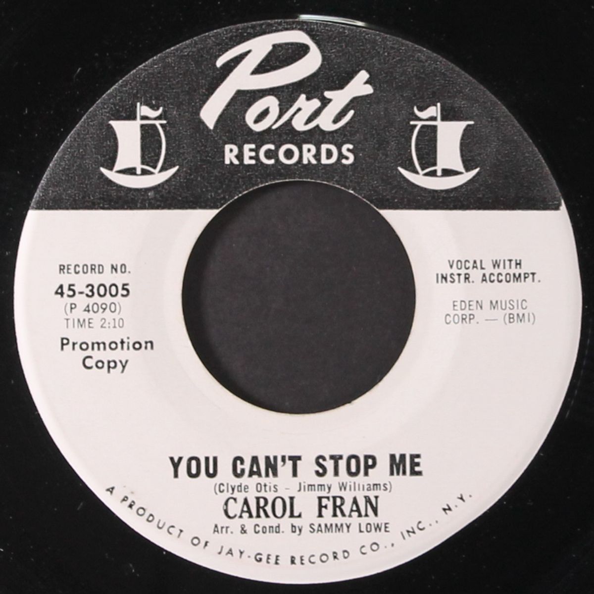 you can't stop me / it's my turn now by CAROL FRAN