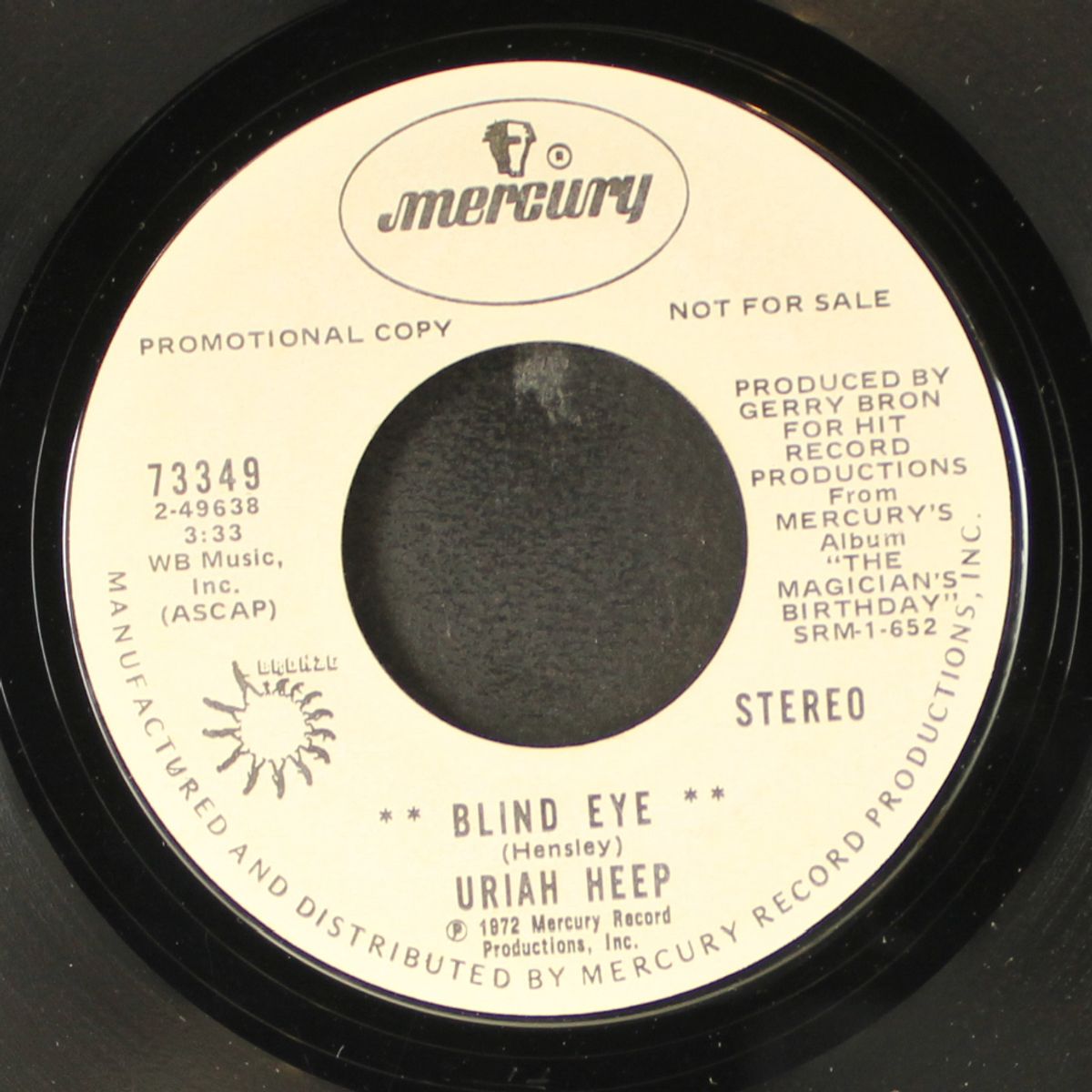 sweet lorraine / blind eye by URIAH HEEP