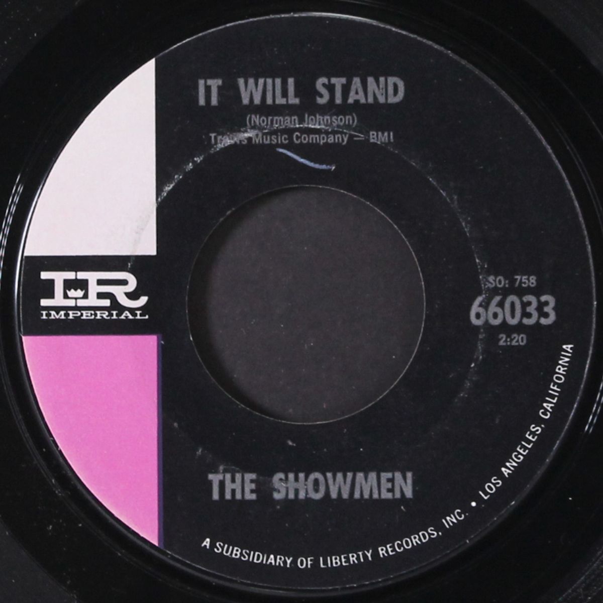 it will stand / country fool by SHOWMEN