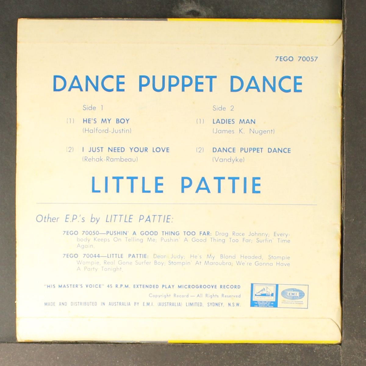 dance puppet dance by LITTLE PATTIE