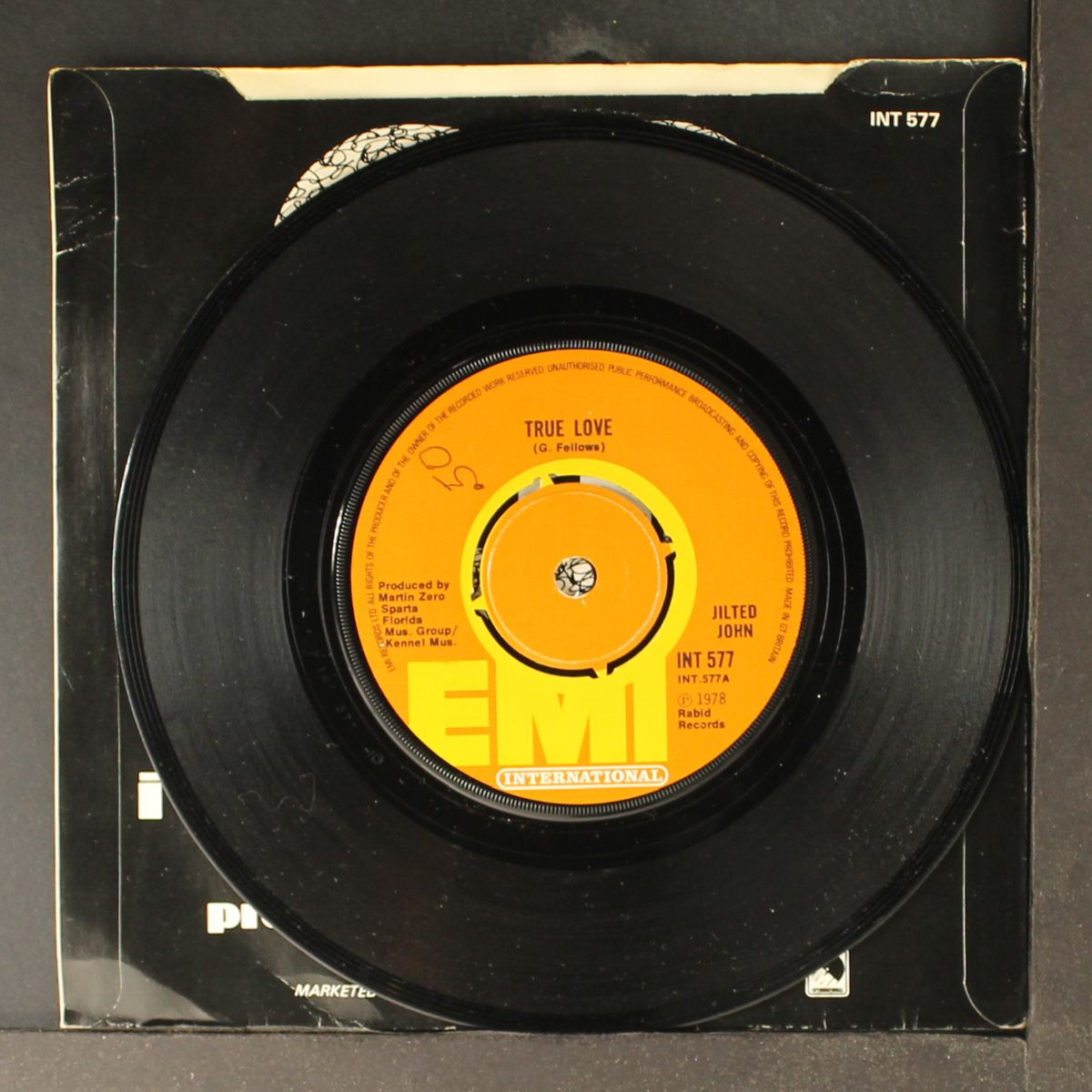 true love / i was a pre-pubescent by JILTED JOHN