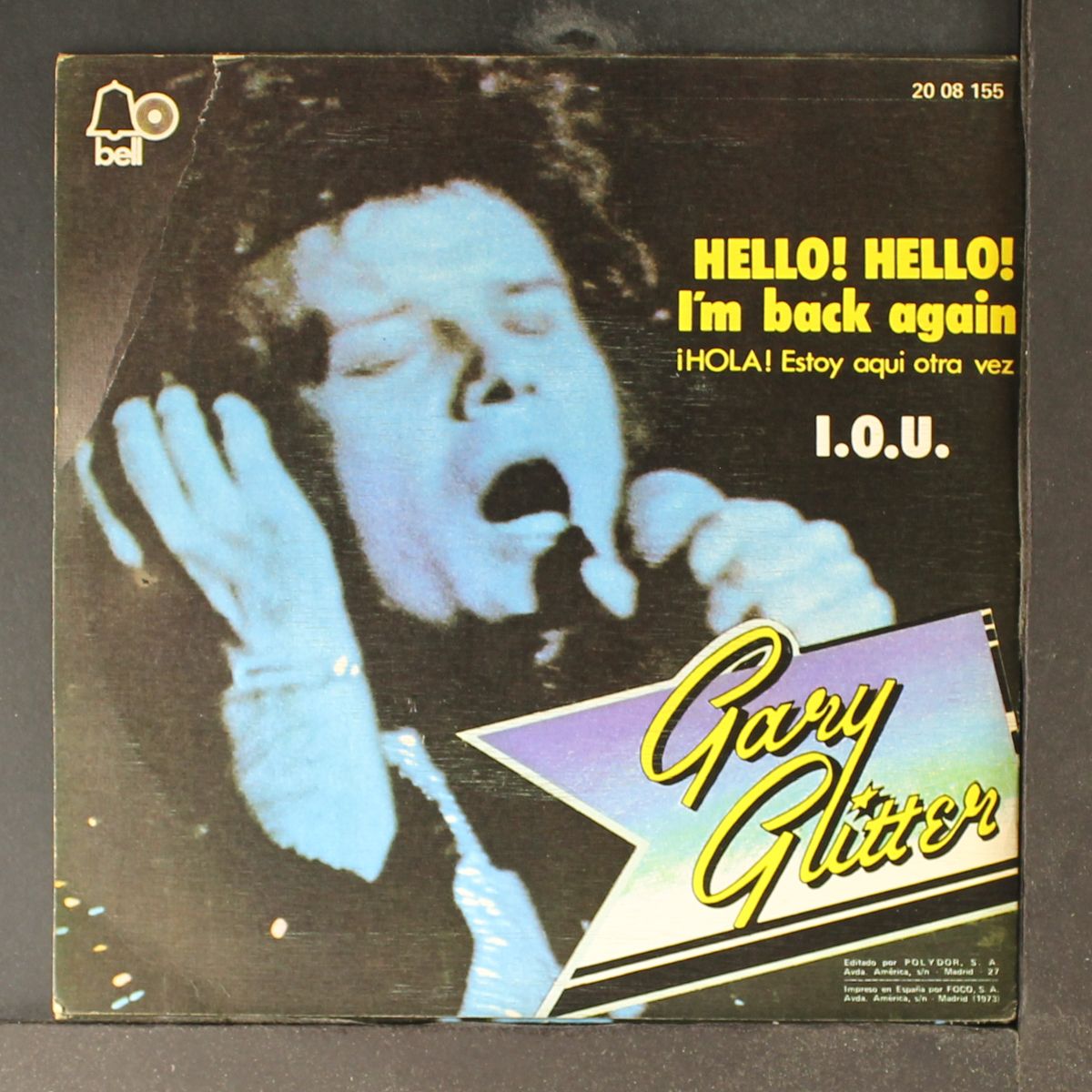 hello hello i'm back again by GARY GLITTER