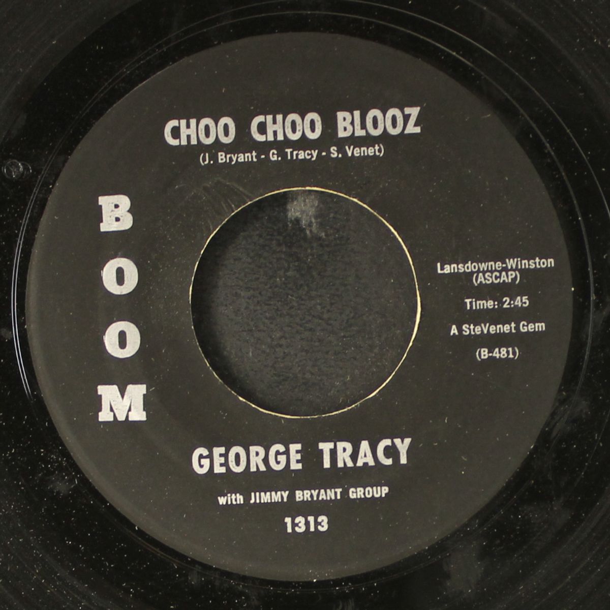 choo choo blooz / tracy blues by GEORGE TRACY