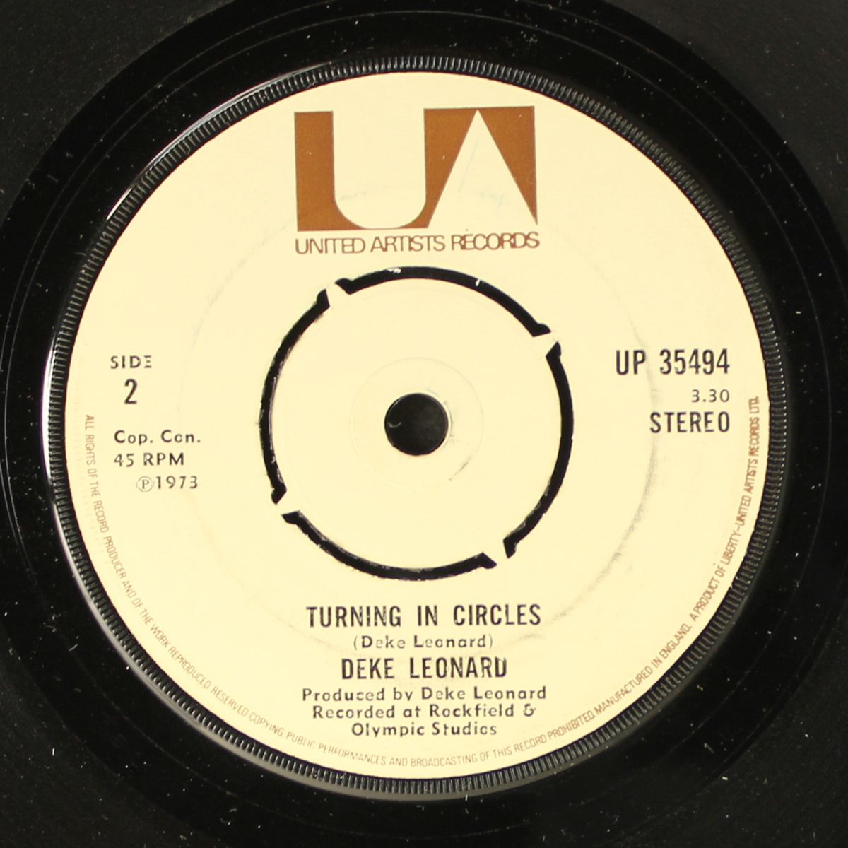 diamond road / turning in circles by DEKE LEONARD