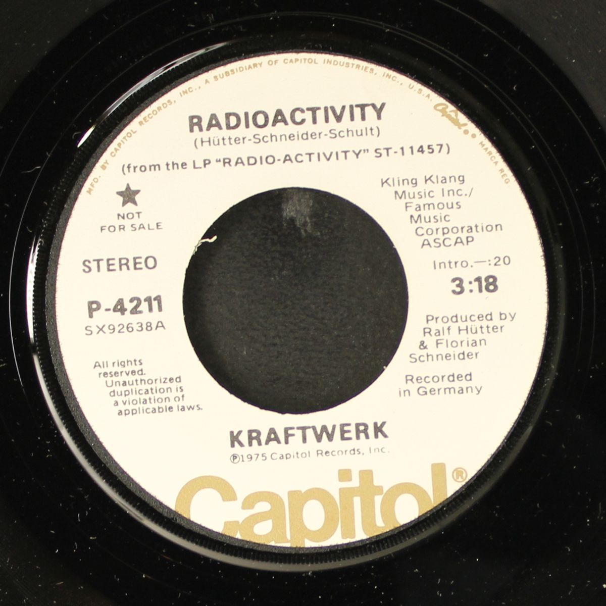radioactivity / mono by KRAFTWERK