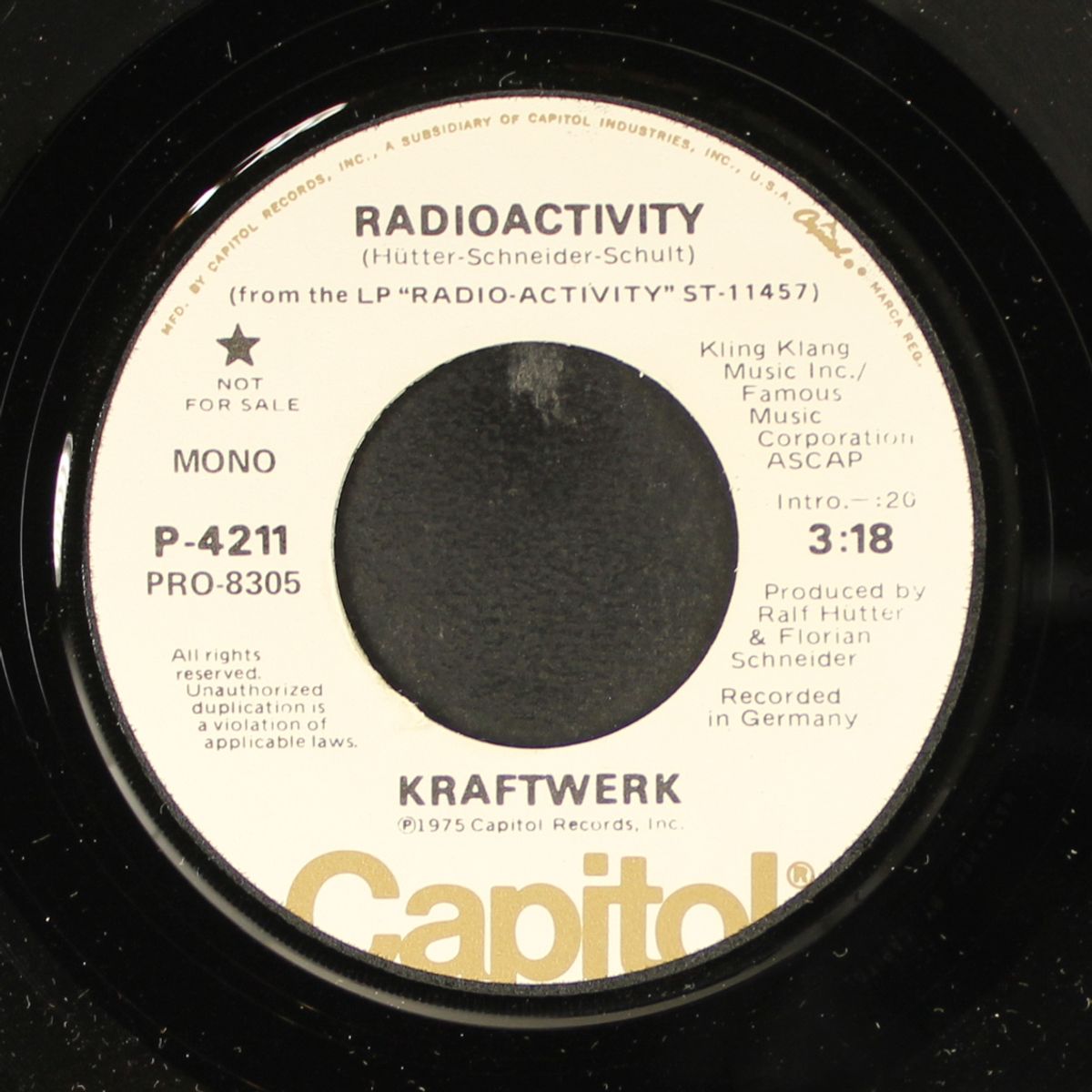 radioactivity / mono by KRAFTWERK