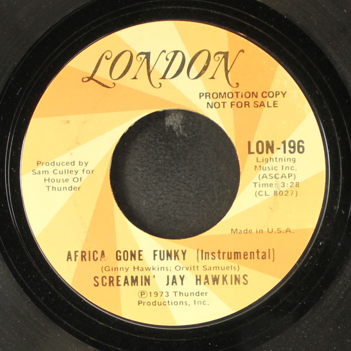 africa gone funky / instro by SCREAMIN JAY HAWKINS