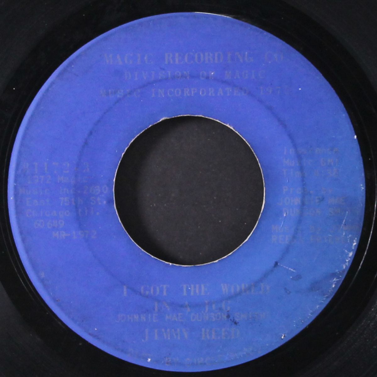 i got the world in a jug by JIMMY REED