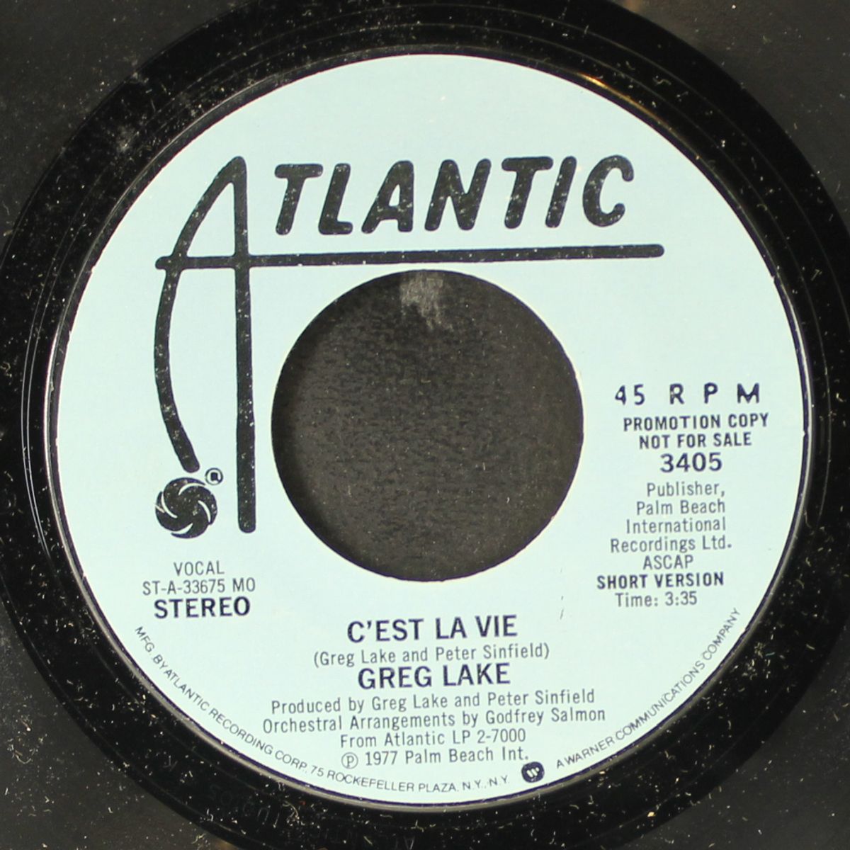 c'est la vie / short by GREG LAKE