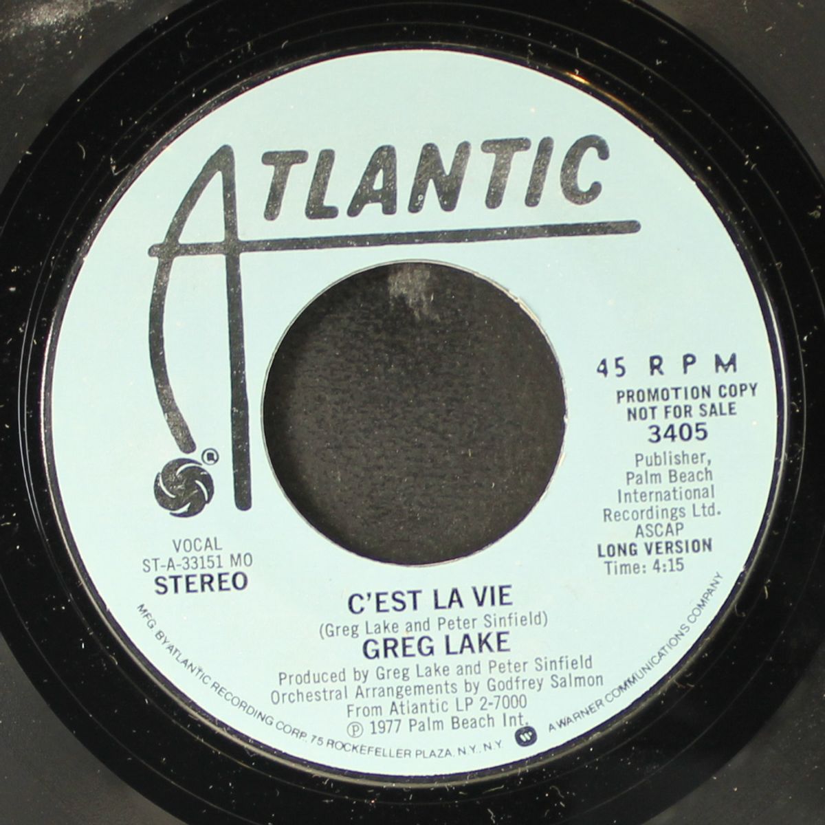 c'est la vie / short by GREG LAKE