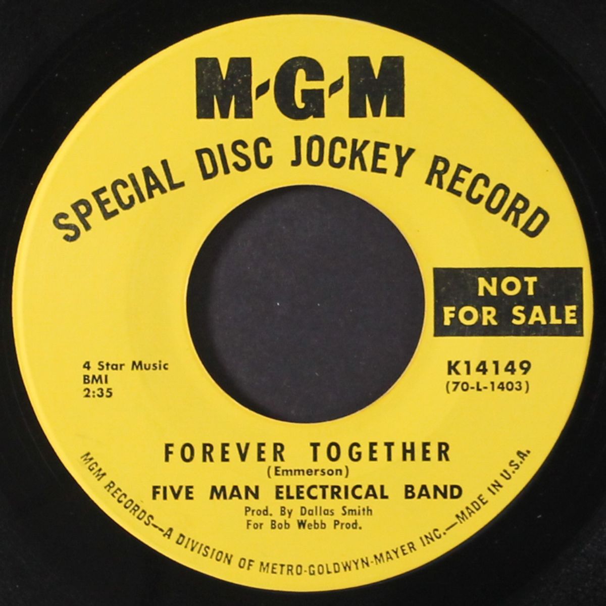 forever together by FIVE MAN ELECTRICAL BAND