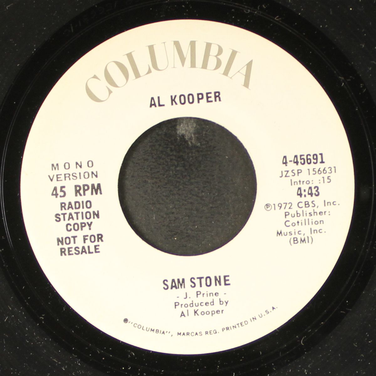 sam stone / mono by AL KOOPER