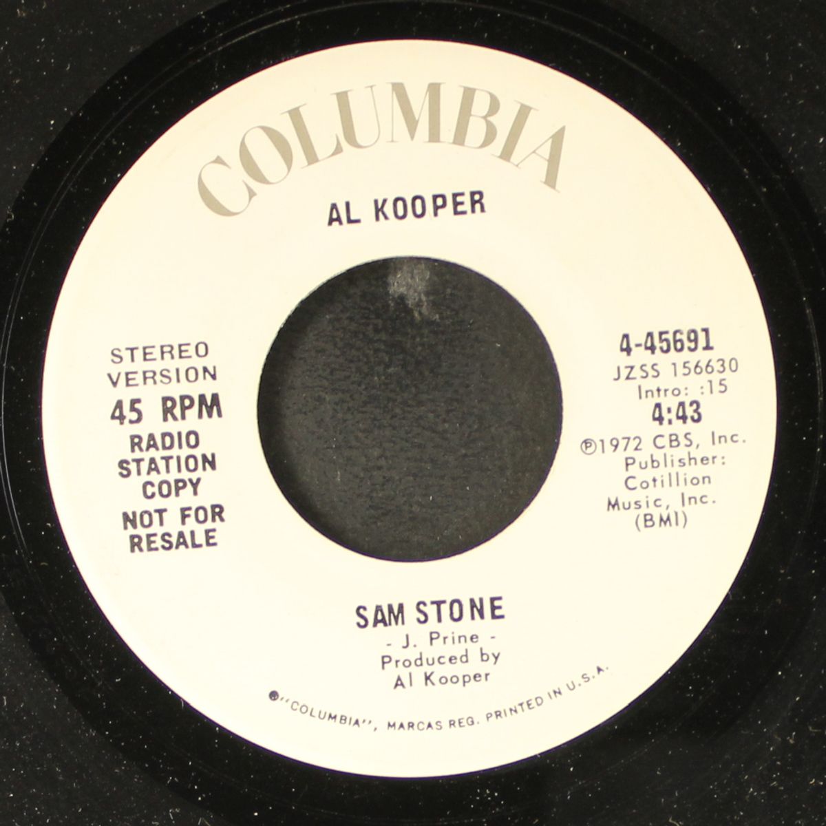 sam stone / mono by AL KOOPER