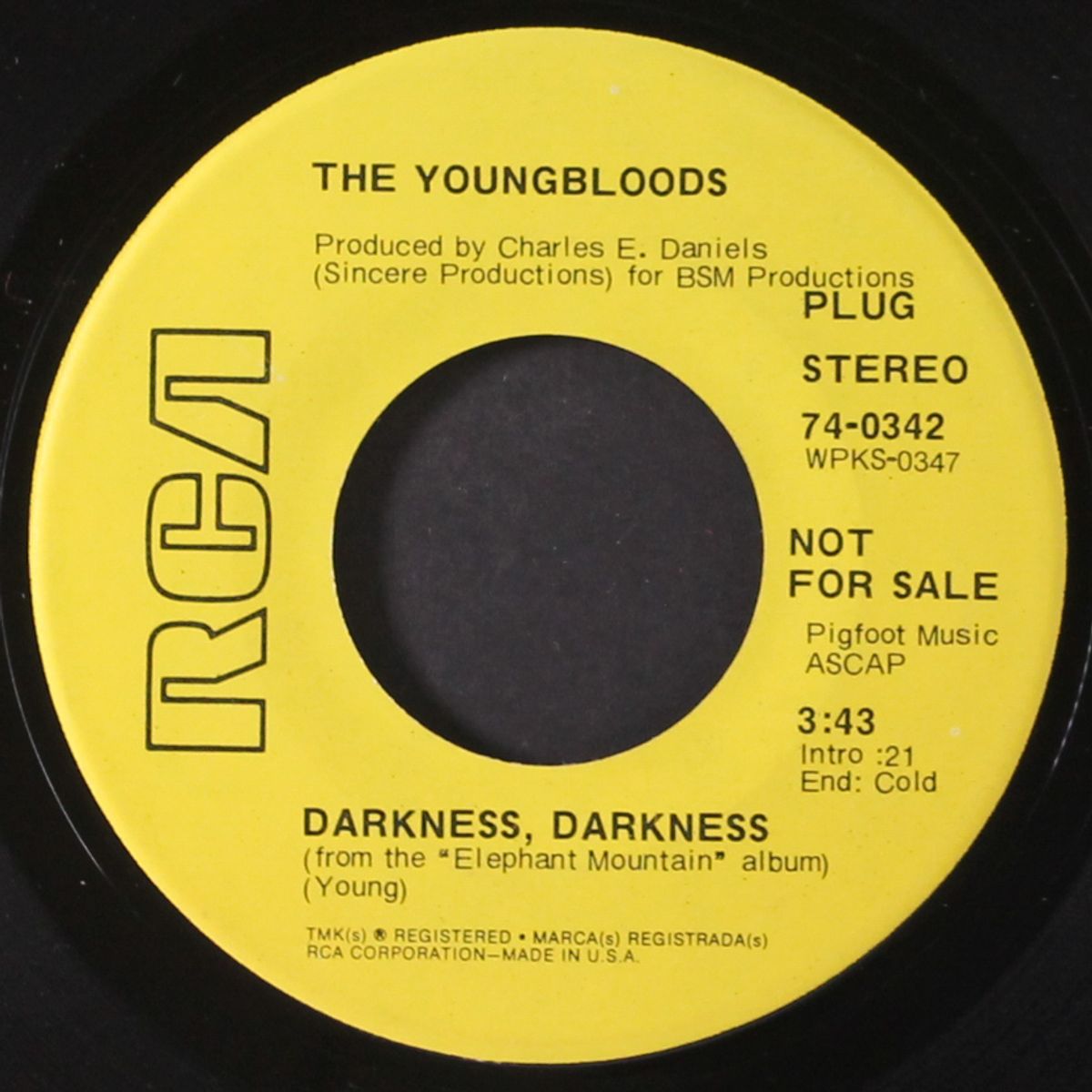 darkness, darkness / on sir francis drake by YOUNGBLOODS