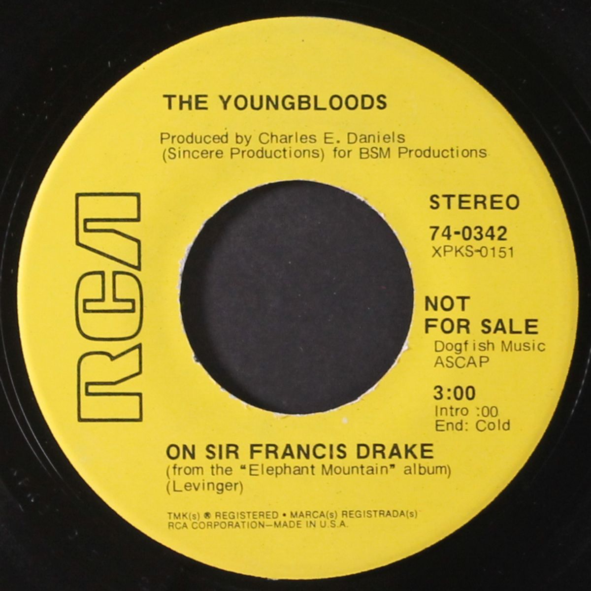 darkness, darkness / on sir francis drake by YOUNGBLOODS