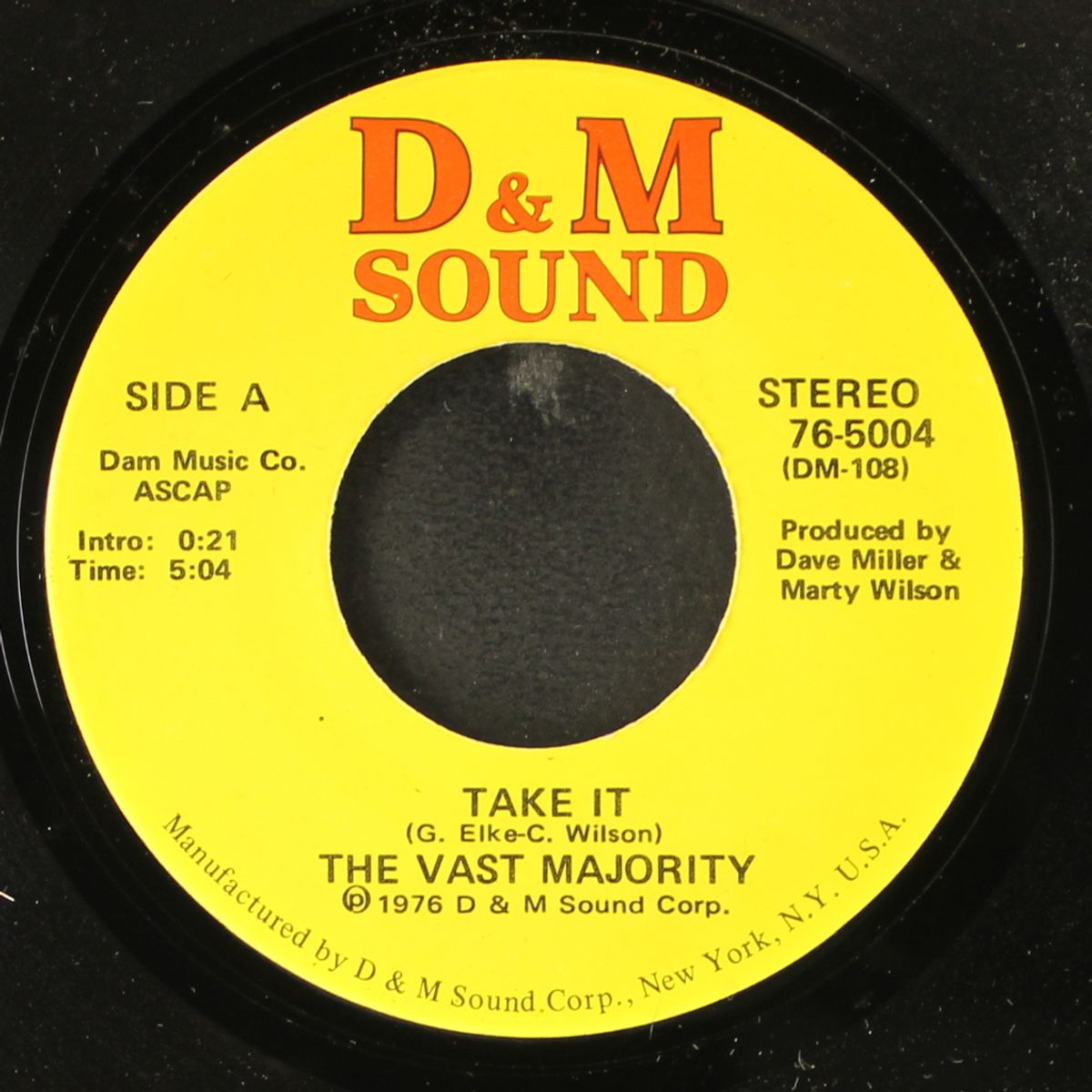 move it / take it by VAST MAJORITY