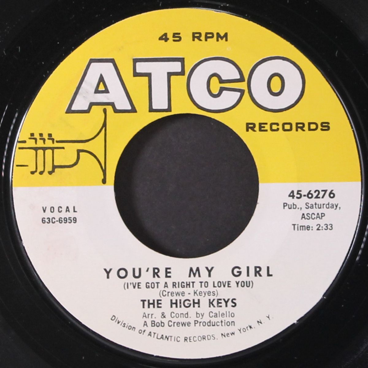 pistol packin' mama / you're my girl by HIGH KEYS