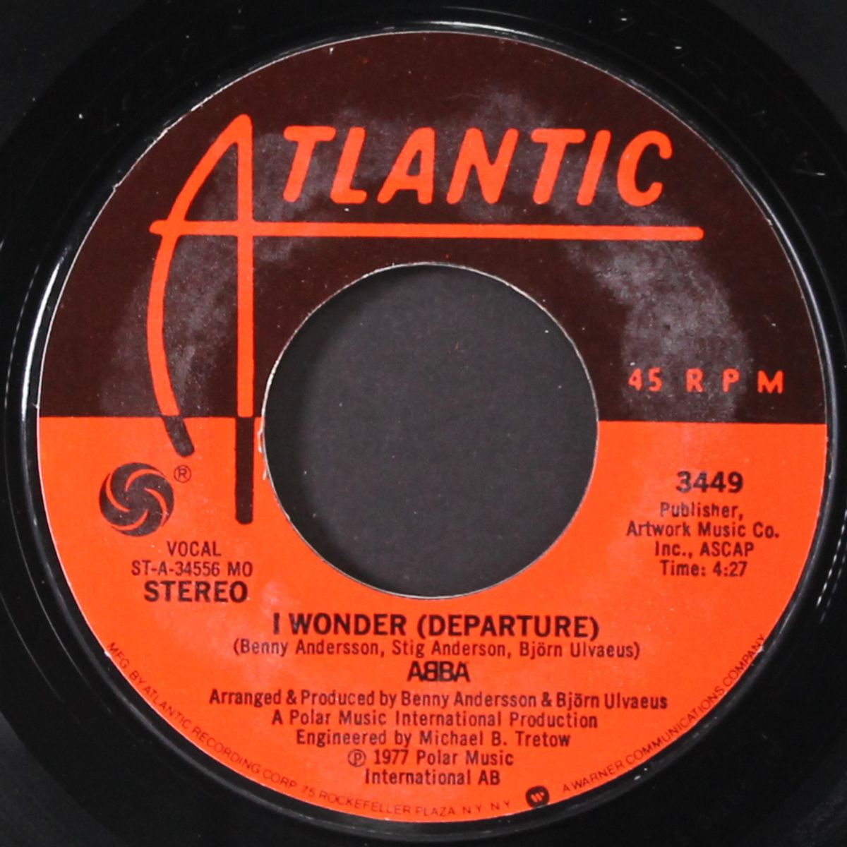 the name of the game / i wonder (departure) by ABBA