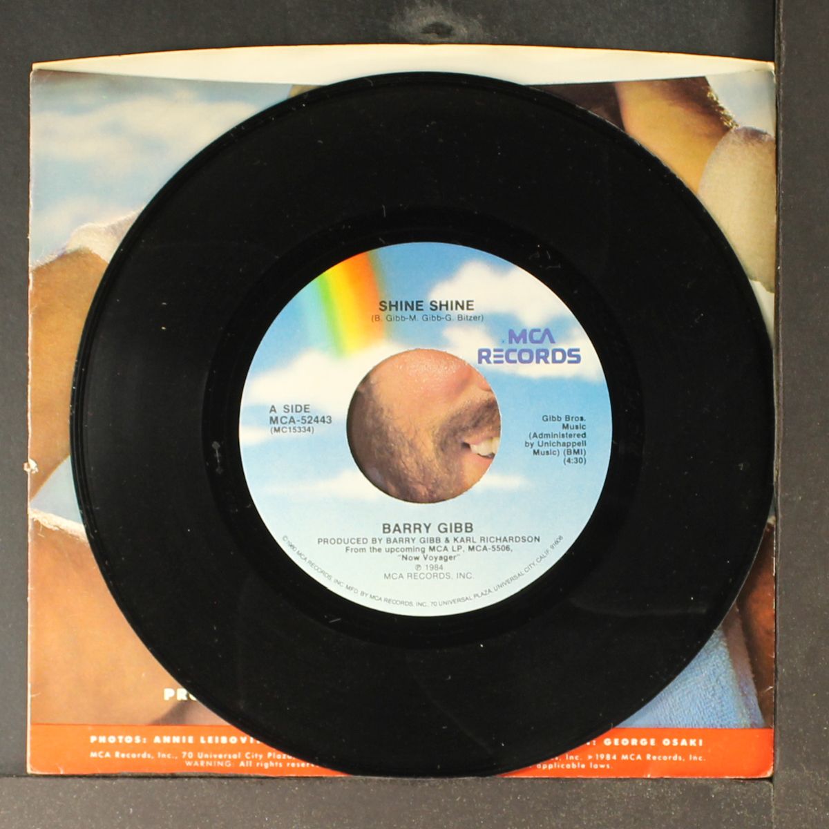 shine, shine / she says by BARRY GIBB