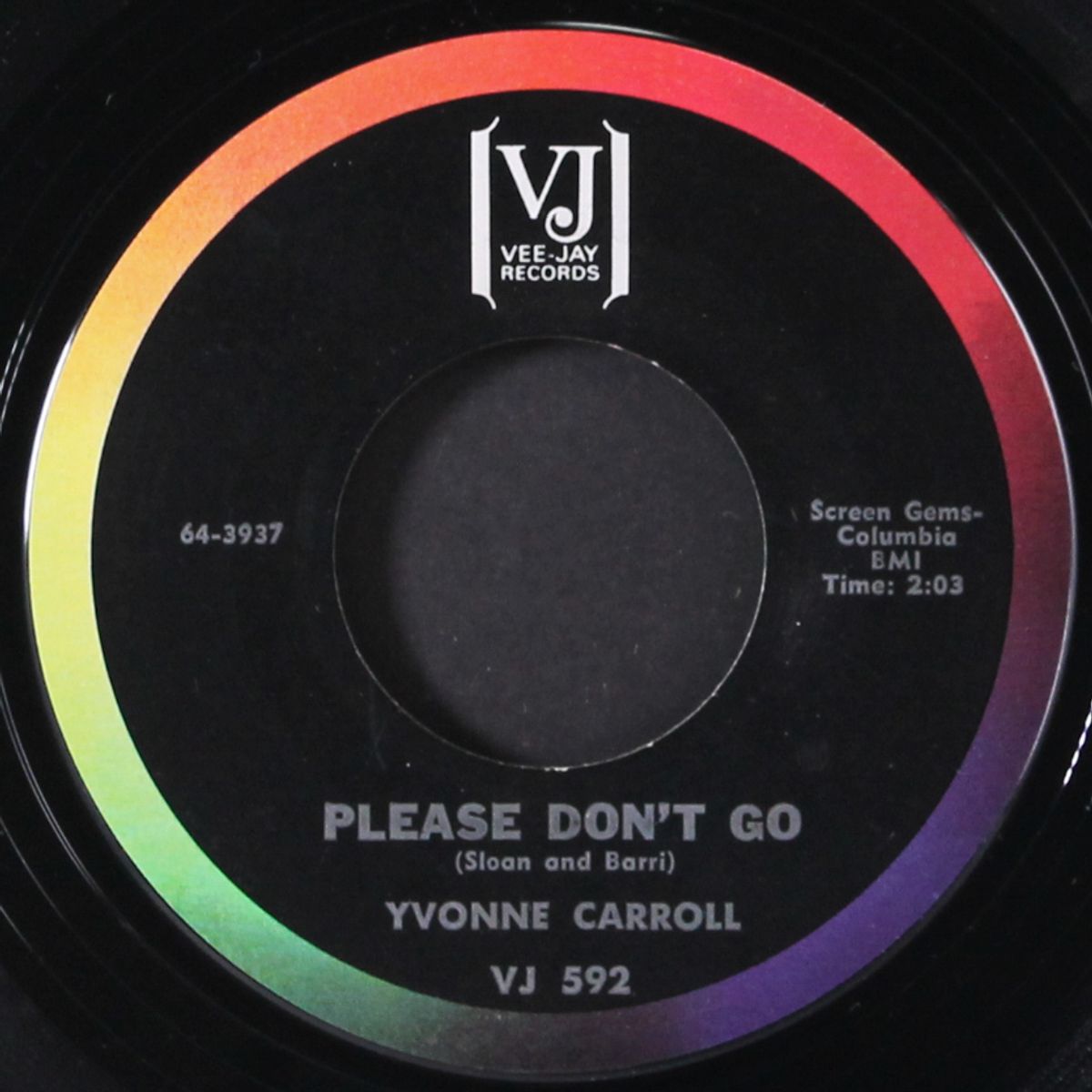 please don't go / there he goes by YVONNE CARROLL