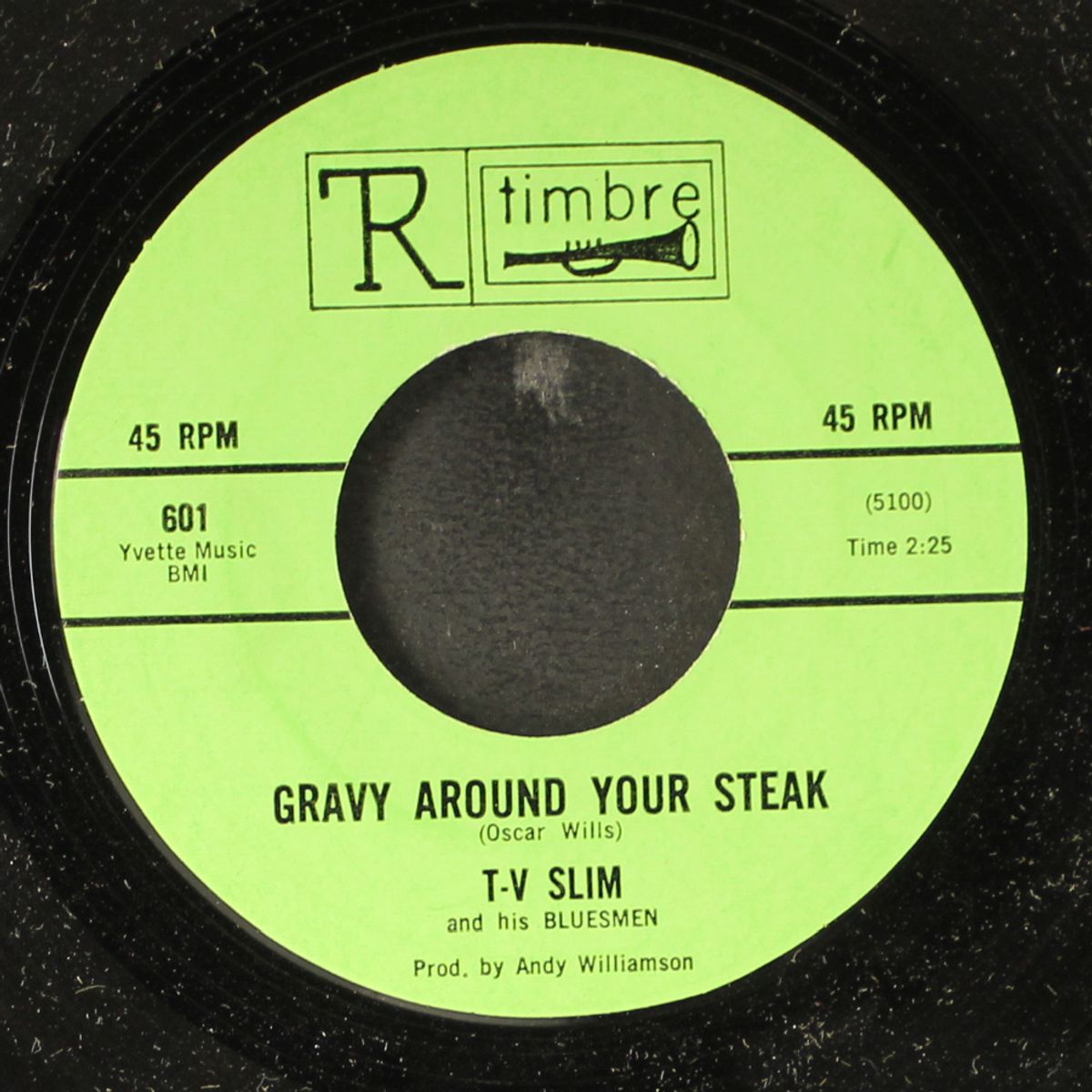 gravy around your steak / mean man by T-V SLIM / SHEILA JANE