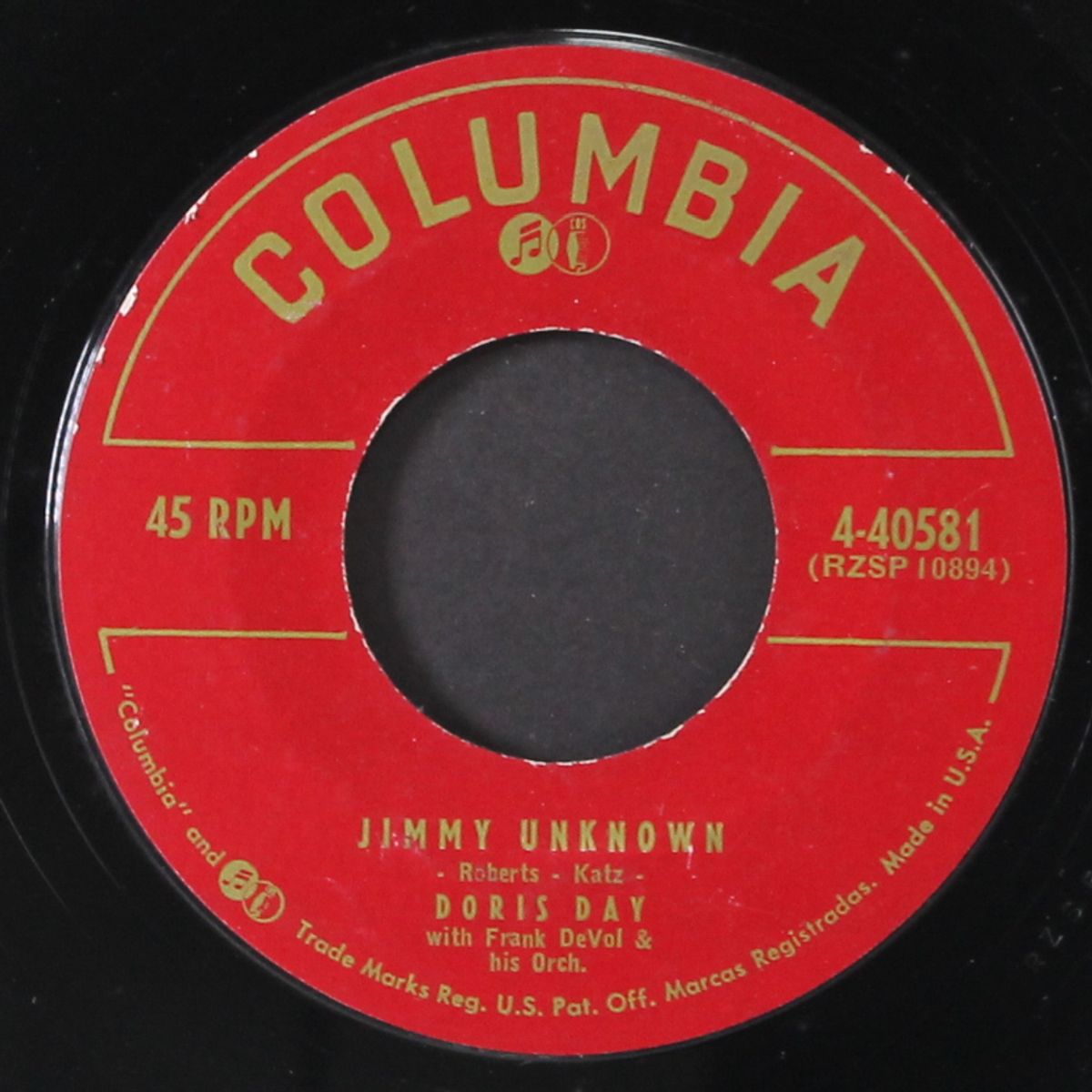 ooh bang jiggily jang / jimmy unknown by DORIS DAY