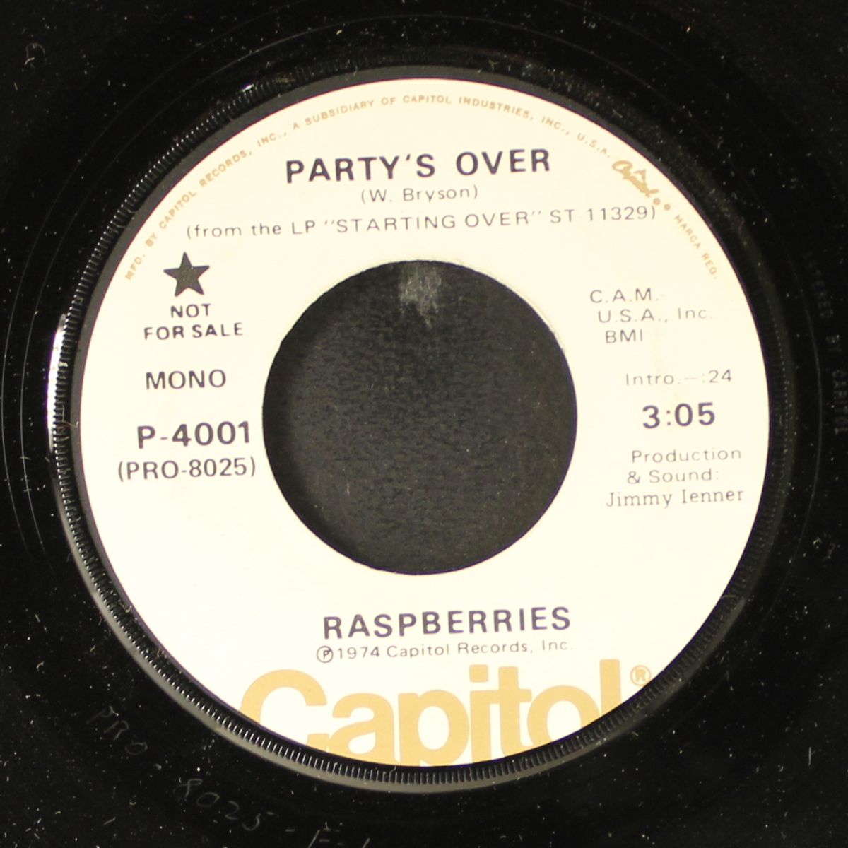 party's over / mono by RASPBERRIES