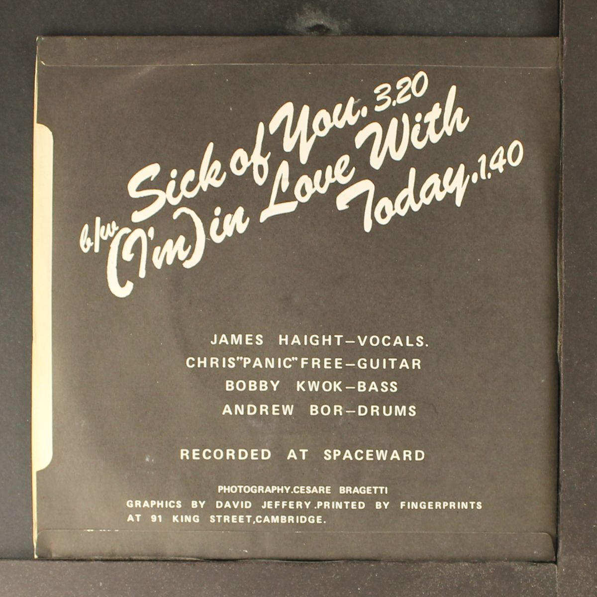 sick of you / in love with today by USERS