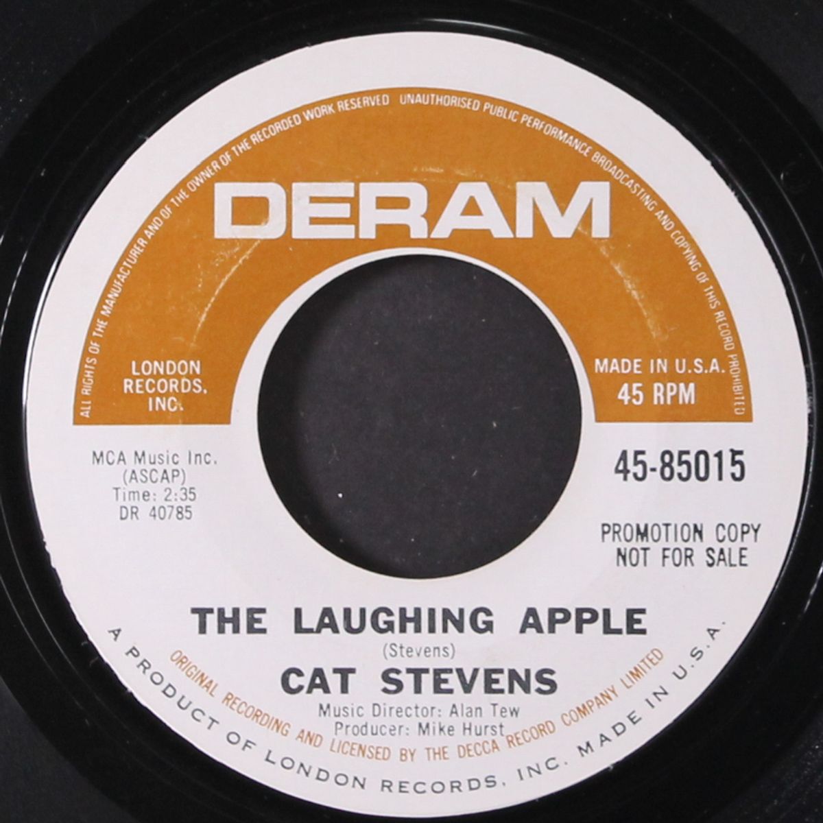 a bad night / laughing apple by CAT STEVENS