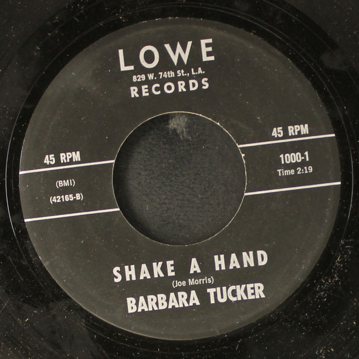 doin' the chicken shack / shake a hand by BARBARA TUCKER
