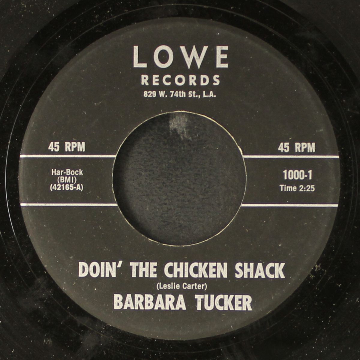 doin' the chicken shack / shake a hand by BARBARA TUCKER