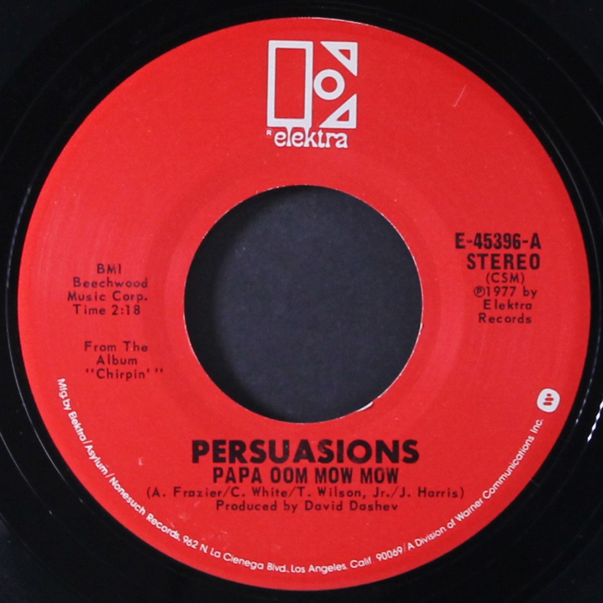 papa oom mow mow / women and drinkin' by PERSUASIONS