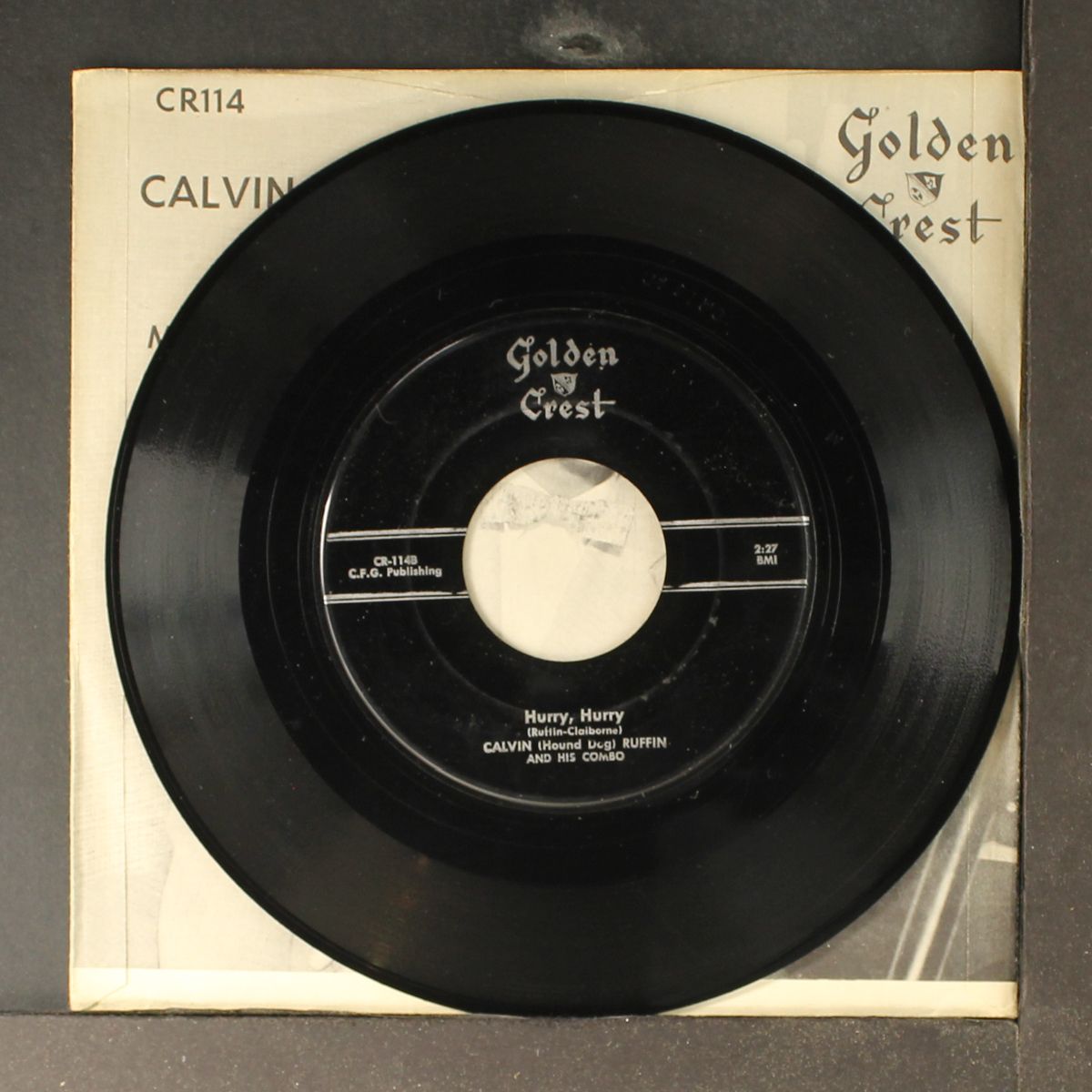 hurry-hurry by CALVIN (HOUN' DOG' RUFFIN
