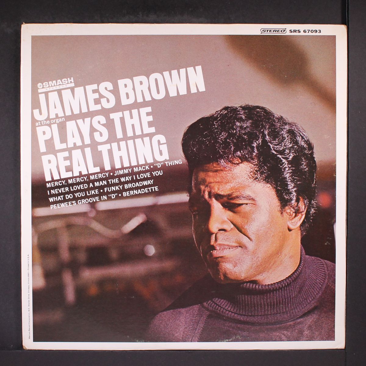 plays the real thing by JAMES BROWN