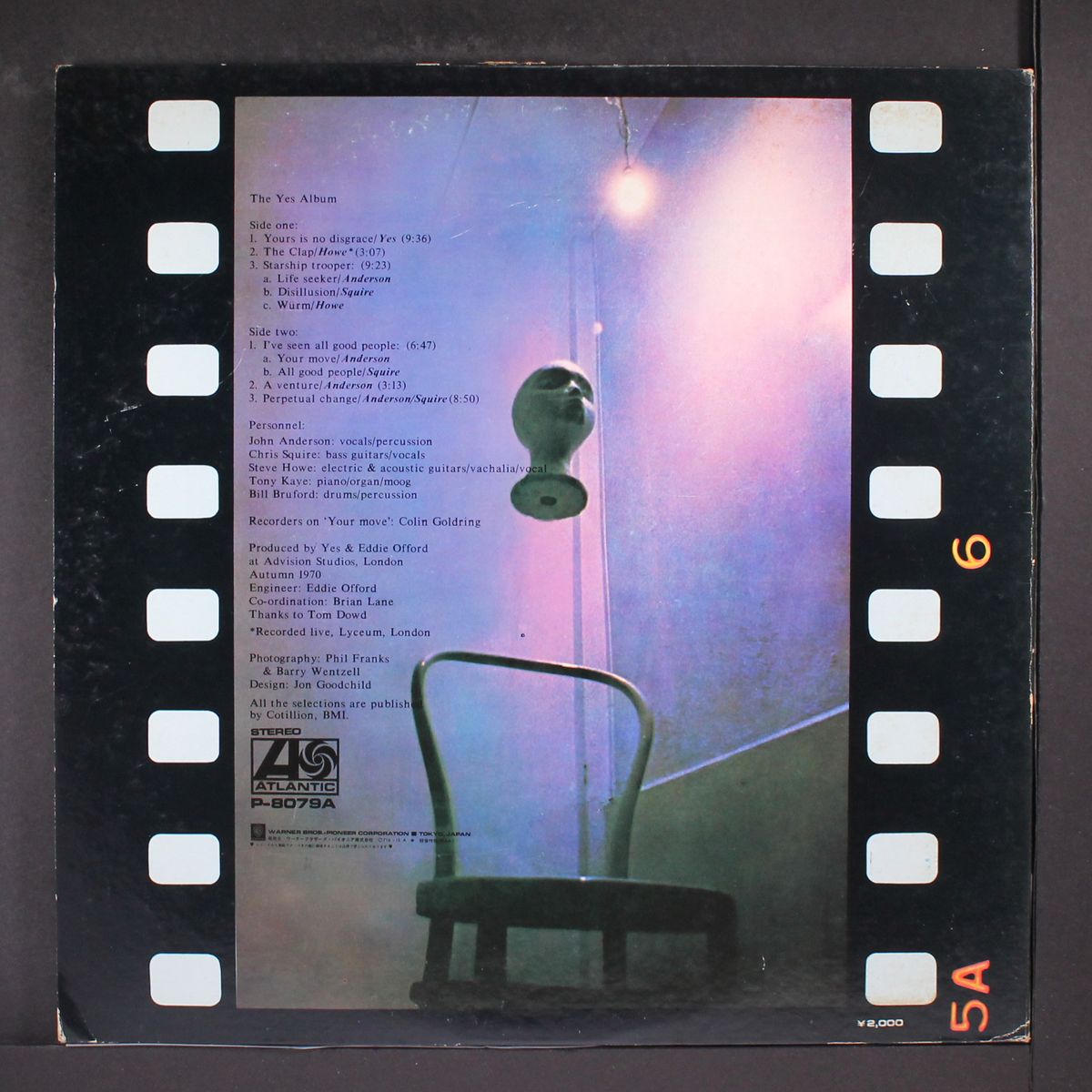 the yes album by YES
