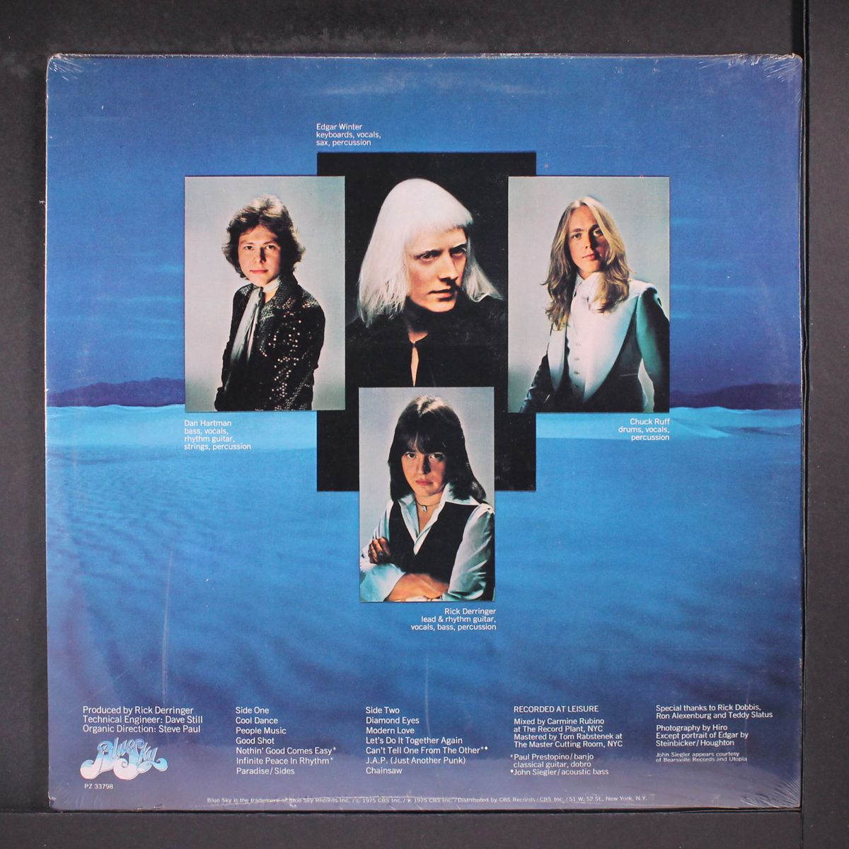 with rick derringer by EDGAR WINTER