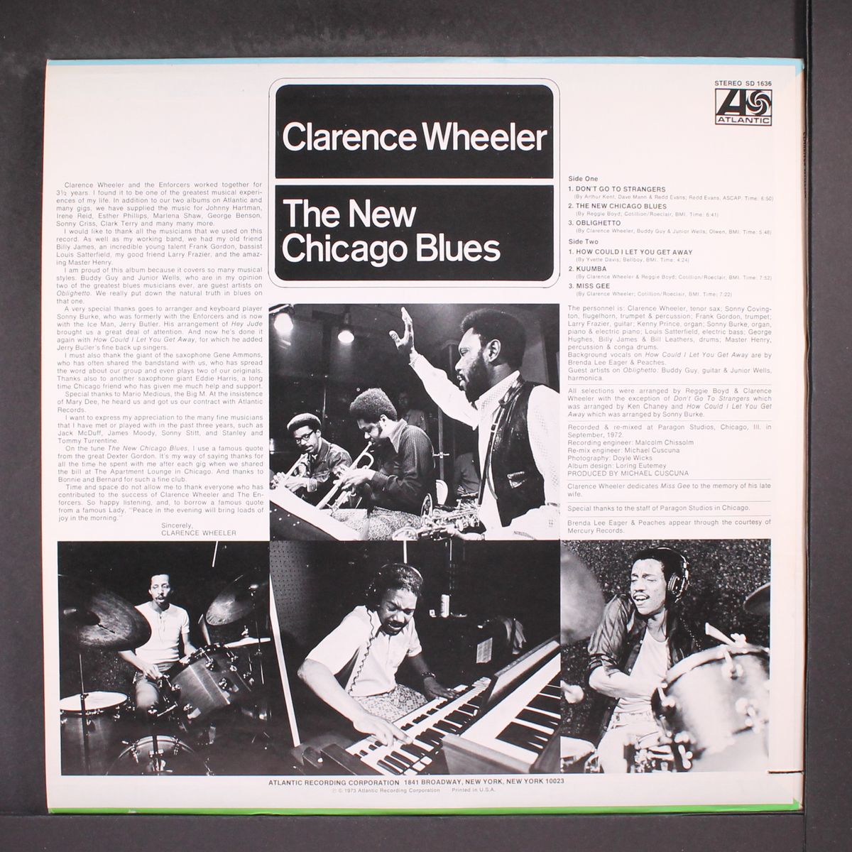 the new chicago blues by CLARENCE WHEELER
