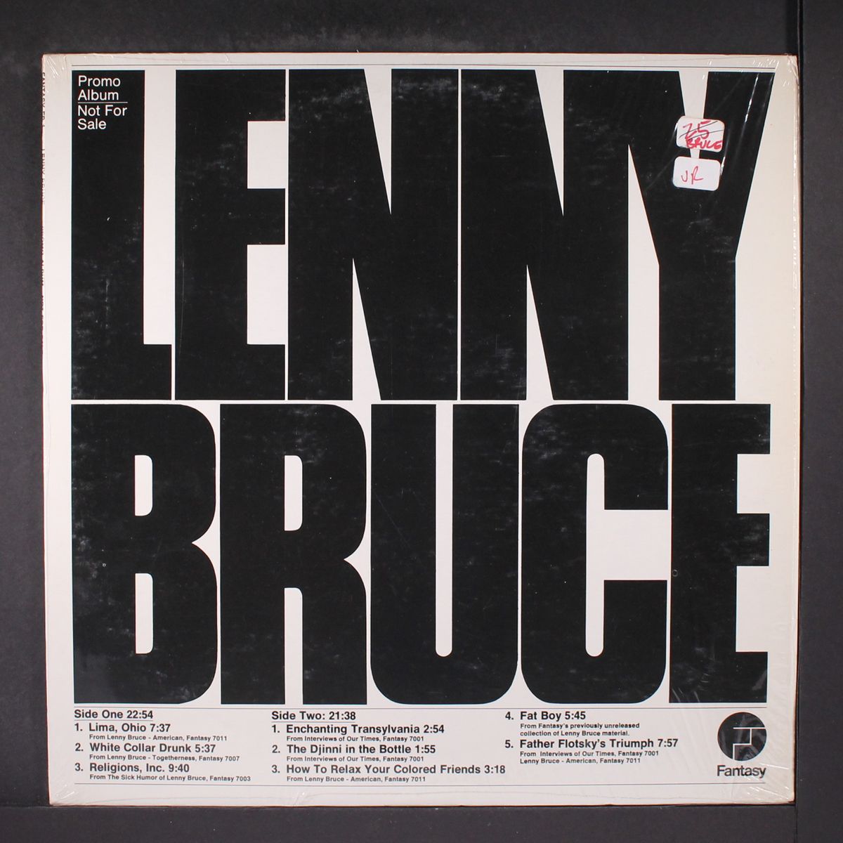 lenny bruce by LENNY BRUCE