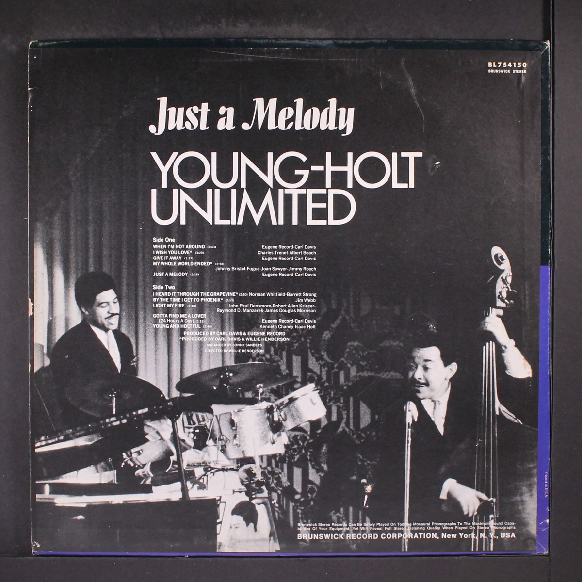 just a melody by YOUNG-HOLT UNLIMITED
