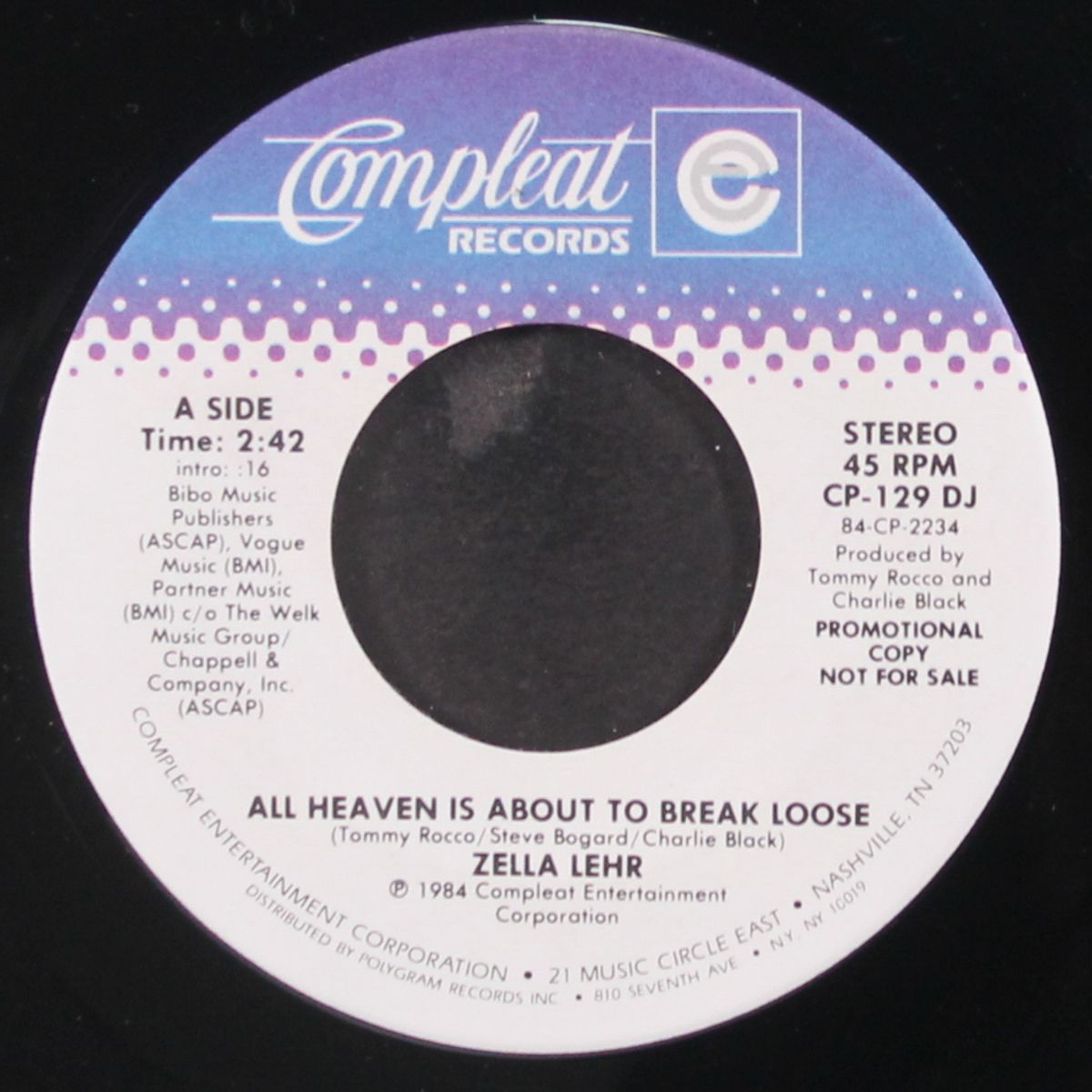 all heaven is about to break loose / same by ZELLA LEHR