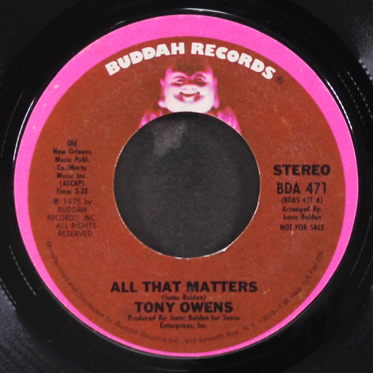 all that matters / mono by TONY OWENS