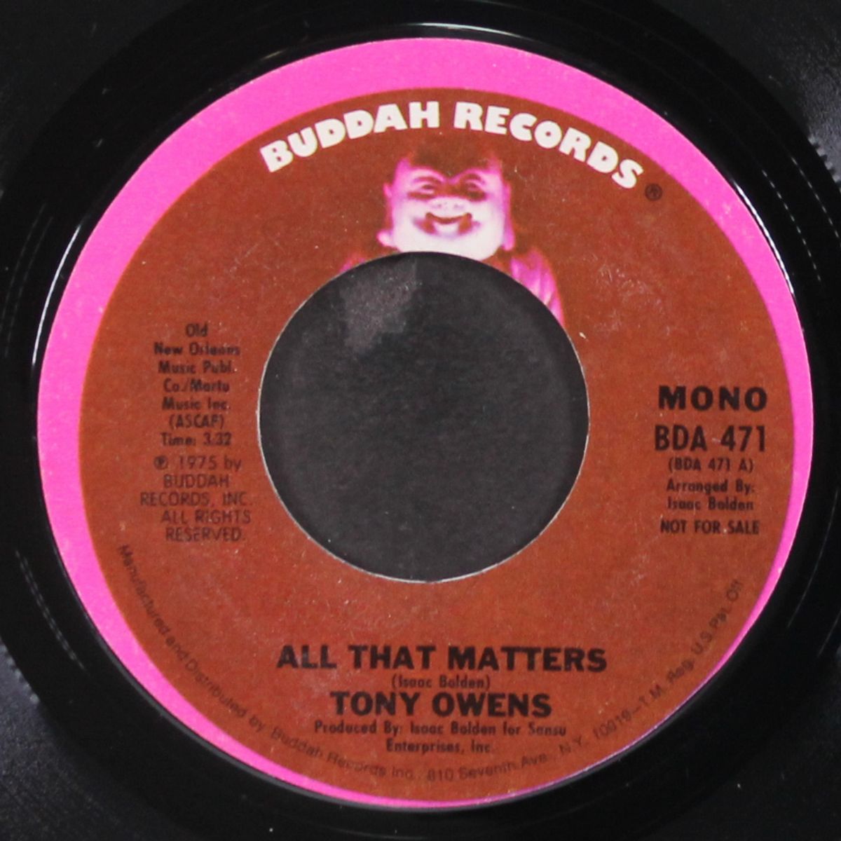 all that matters / mono by TONY OWENS