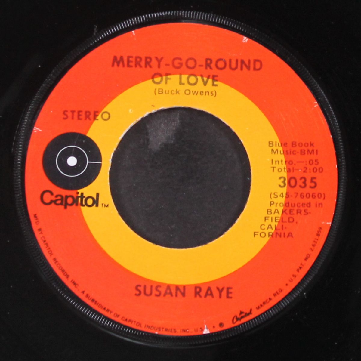 l.a. international airport / merry-go-round of love by SUSAN RAYE