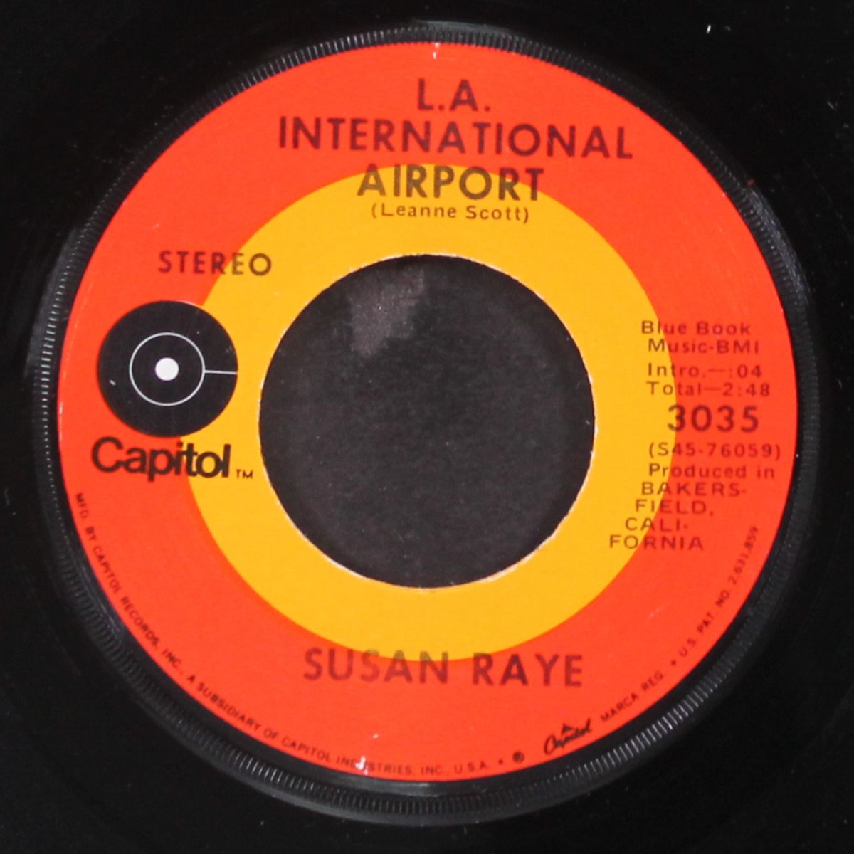 l.a. international airport / merry-go-round of love by SUSAN RAYE