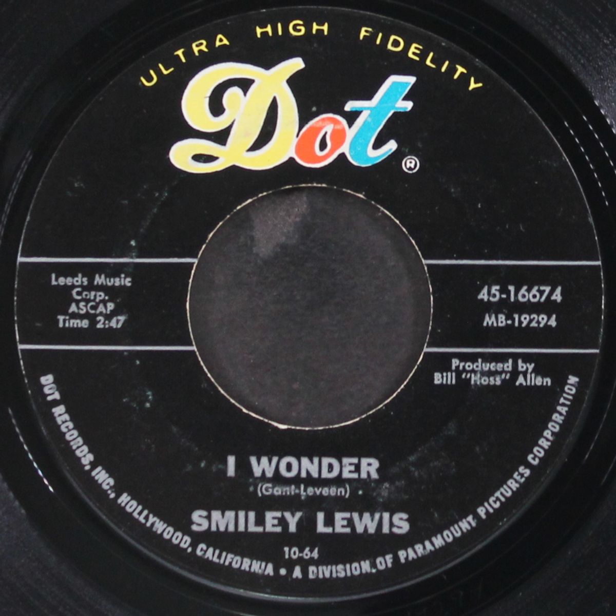 i wonder / lookin' for my woman by SMILEY LEWIS