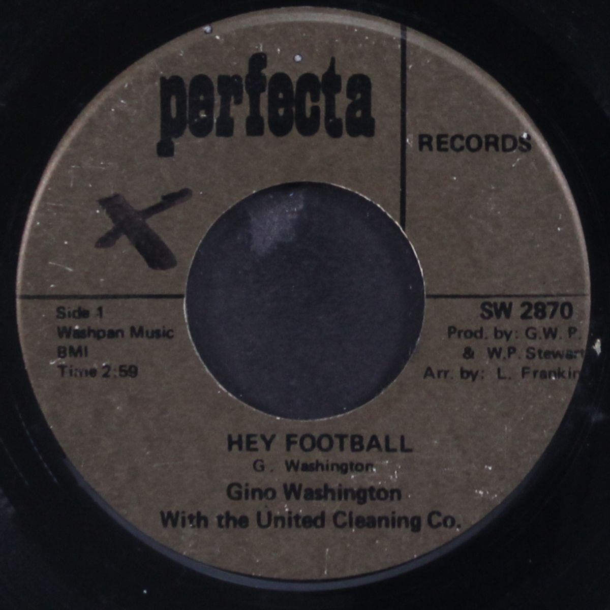 hey football / gino's push & pull by GINO WASHINGTON