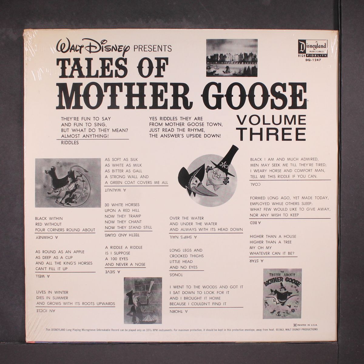 tales of mother goose vol. 3 by WALT DISNEY PRESENTS