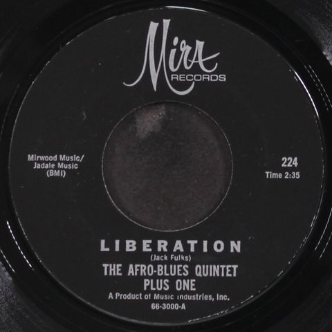 AFRO-BLUES QUINTET PLUS ONE