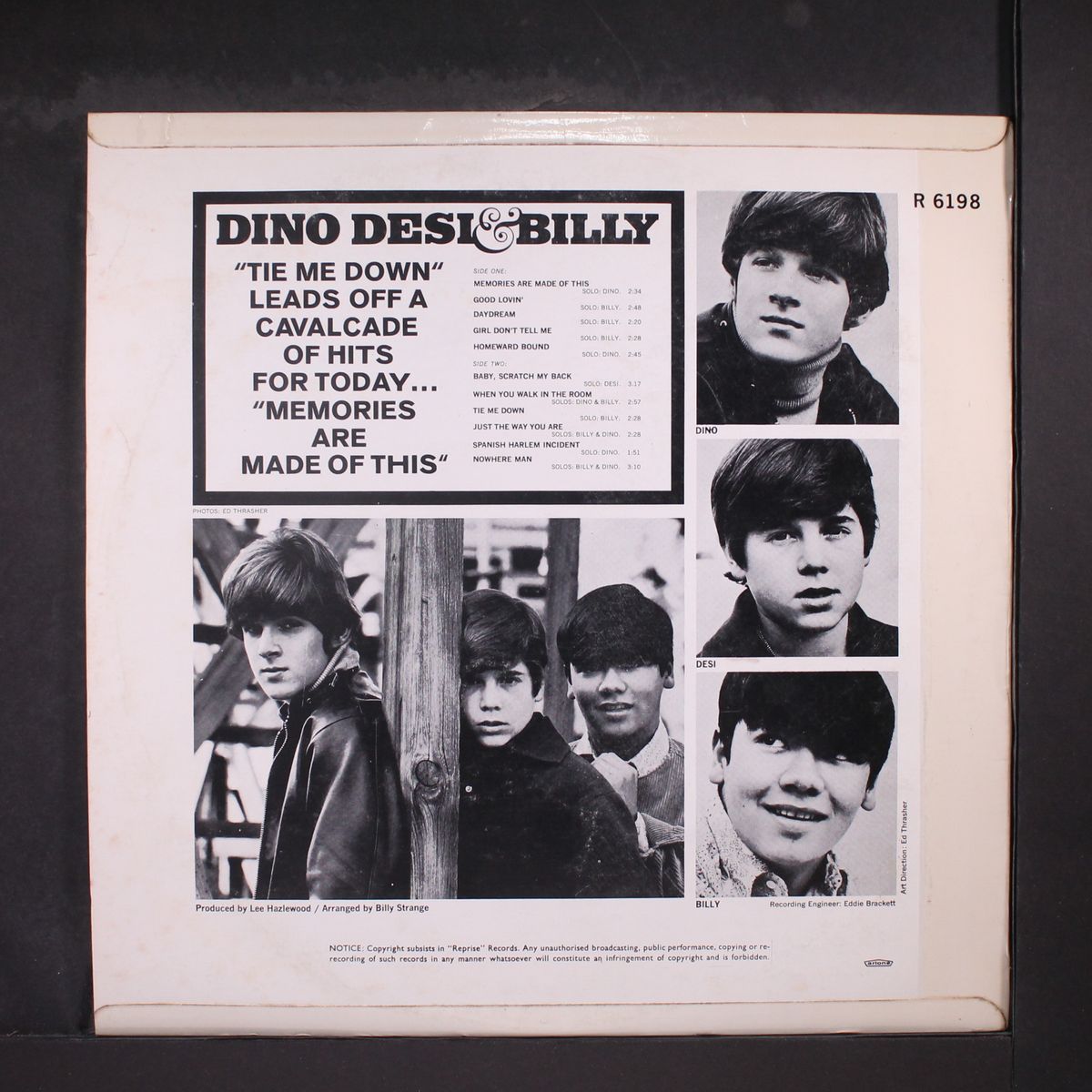 memories are made of this by DINO, DESI & BILLY